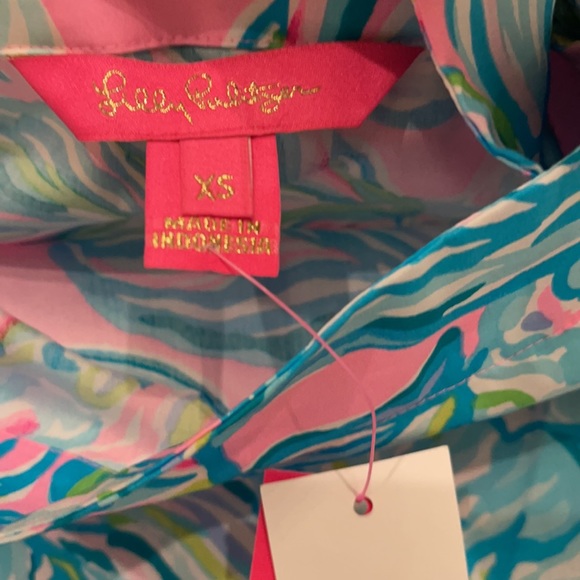 Lilly Pulitzer Tamara Top - Off The Scales - Picture 3 of 5